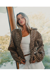 Sanne™ - Uitstralende Cheetah Hoodie - Calestra