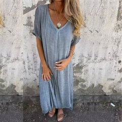 TradeTrends™ Linnen Summer dress - Calestra