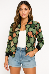 Retro Bomber Jacket – Vintage Edge, Modern Ease