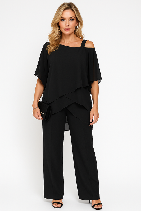 Off Shoulder Jumpsuit