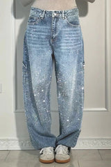 Juni™ Sparkling Glitter Jeans - Calestra