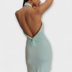✦ Calestra™ | Serene Halter Gown