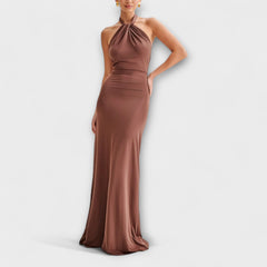 ✦ Calestra™ | Serene Halter Gown