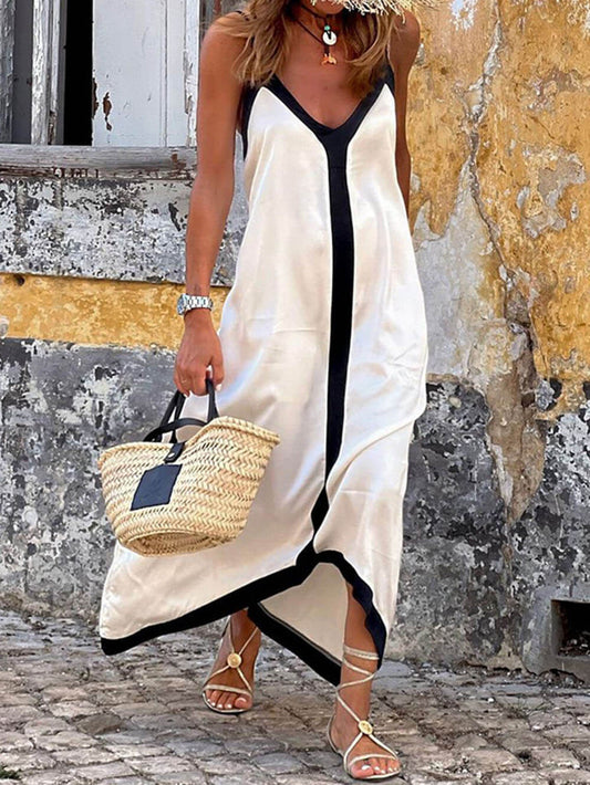 Maxine - Soft Sleeveless Maxi Dress - Calestra