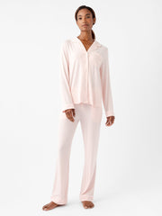Lot™ Vrouwen Stretch Lange Mouwen Pyjama Set - Calestra