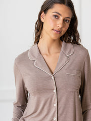 Lot™ Vrouwen Stretch Lange Mouwen Pyjama Set - Calestra