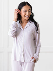 Lot™ Vrouwen Stretch Lange Mouwen Pyjama Set - Calestra