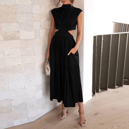 Bianca - Sleeveless Cut-out Dress