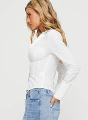 Gylora™ Wit Fashion Shirt - Calestra