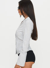 Lora™ Striped Color Blouse - Calestra