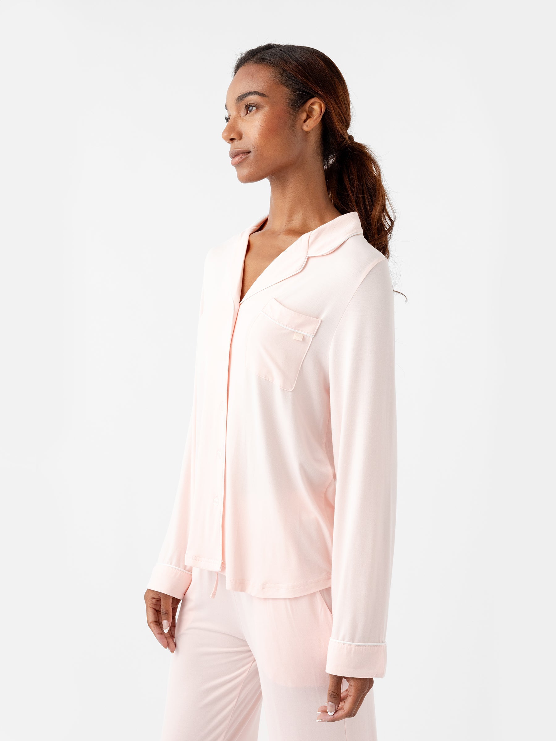 Lot™ Vrouwen Stretch Lange Mouwen Pyjama Set - Calestra