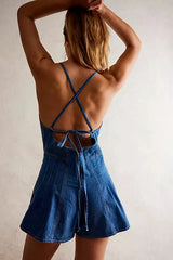 ✦ TradeTrends™ | Azure Muse Playsuit - Calestra