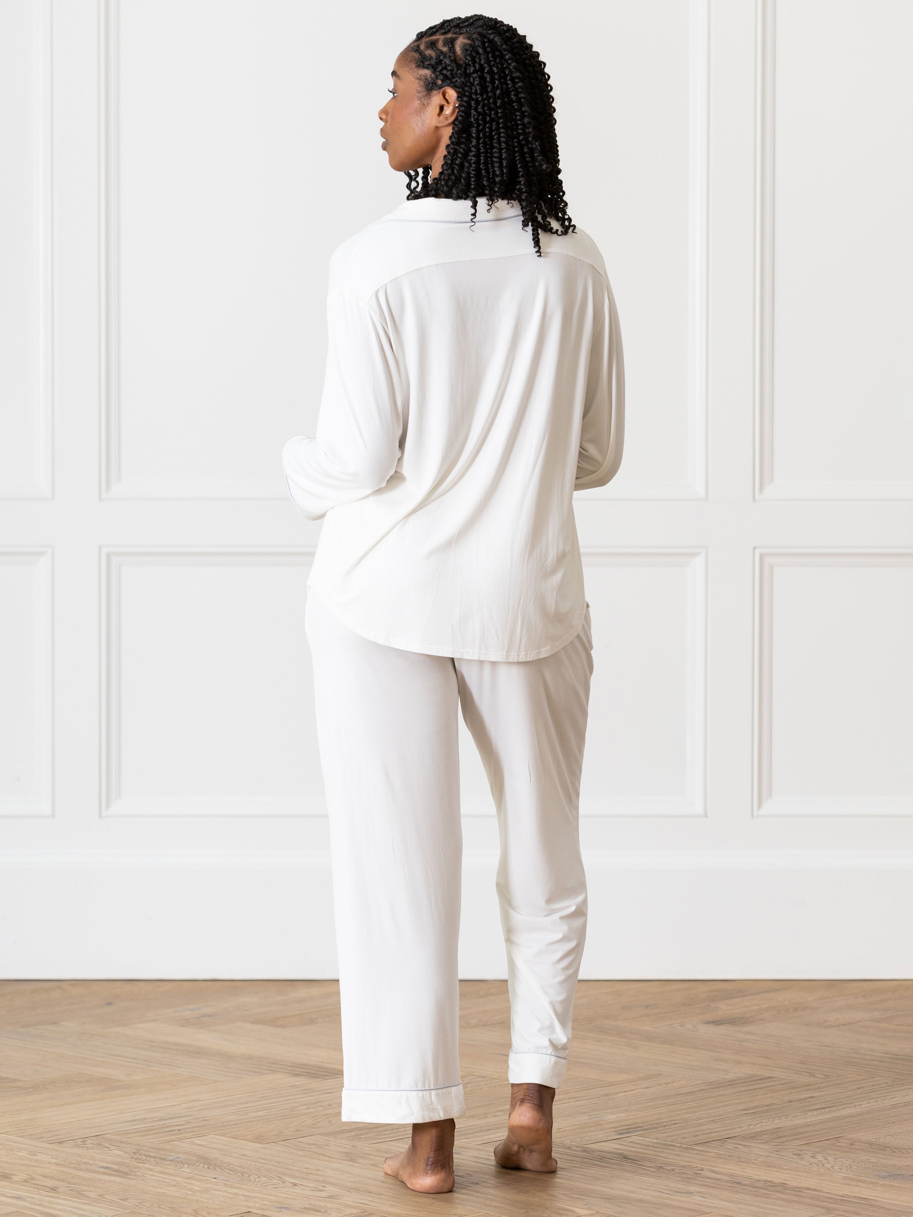 Lot™ Vrouwen Stretch Lange Mouwen Pyjama Set - Calestra
