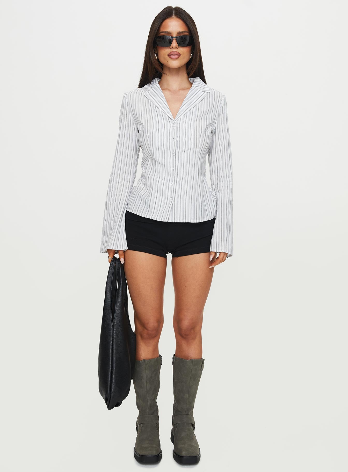 Lora™ Striped Color Blouse - Calestra