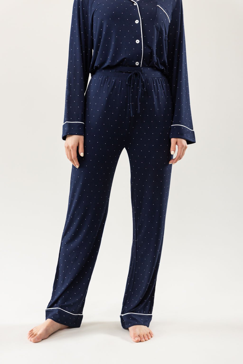 Lot™ Vrouwen Stretch Lange Mouwen Pyjama Set - Calestra