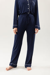 Lot™ Vrouwen Stretch Lange Mouwen Pyjama Set - Calestra