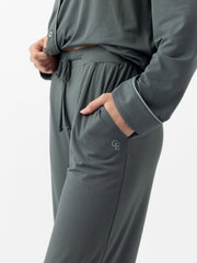 Lot™ Vrouwen Stretch Lange Mouwen Pyjama Set - Calestra