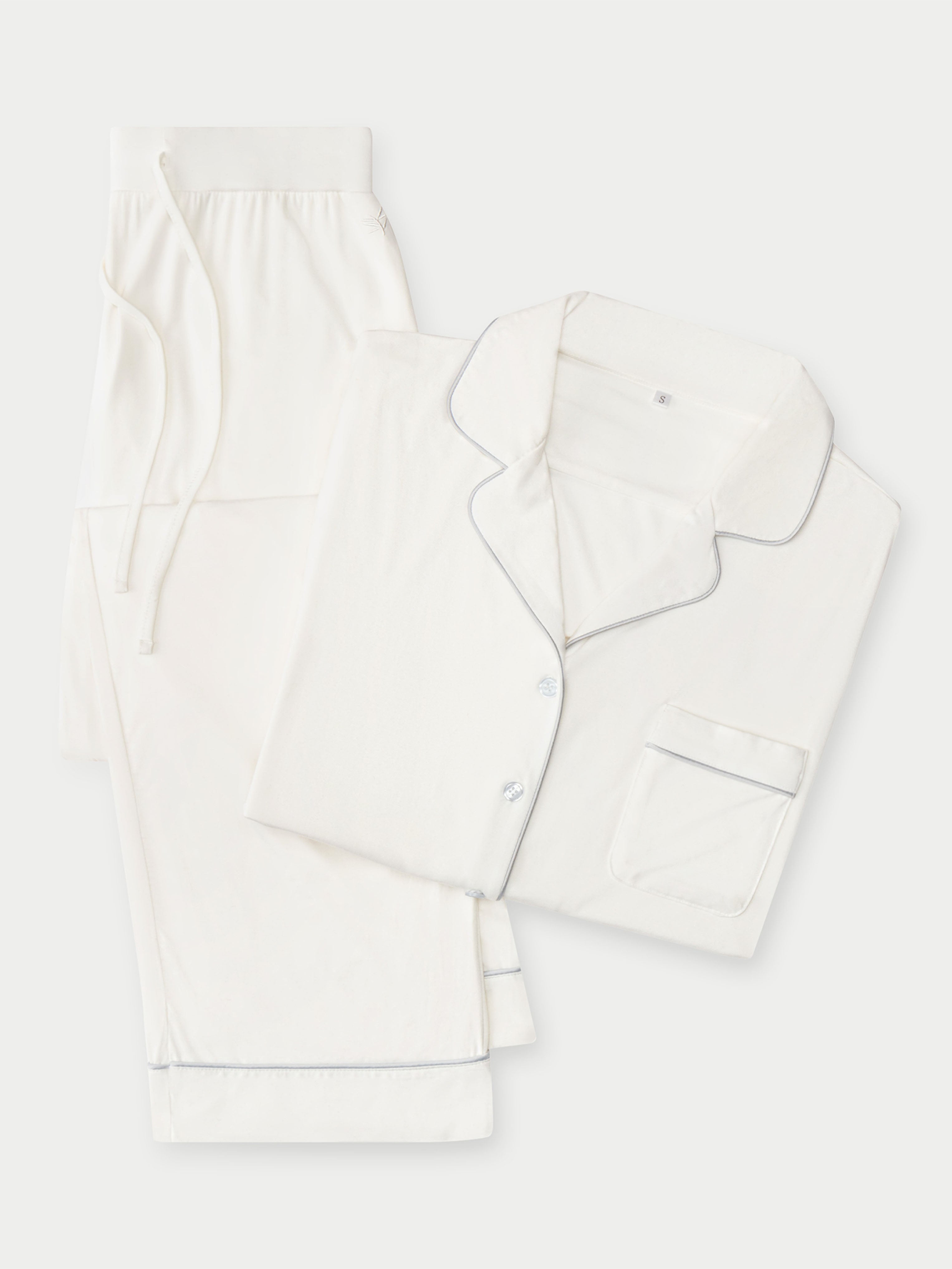 Lot™ Vrouwen Stretch Lange Mouwen Pyjama Set - Calestra