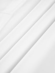 Semi-Sheer Button Down Tied Long Shirt - Calestra