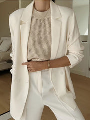 Knit Hollow Solid Tank Top - Calestra