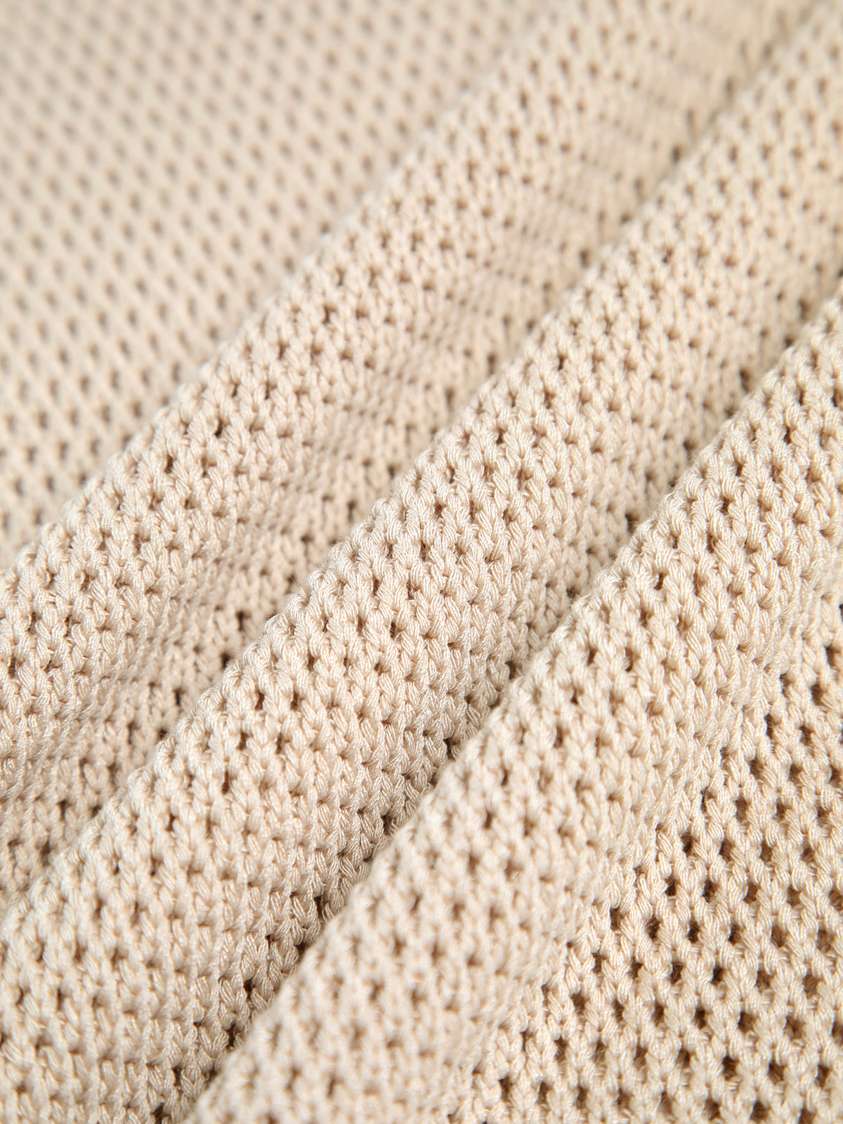 Knit Hollow Solid Tank Top - Calestra