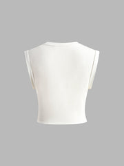 Cotton Knotted T-Shirt - Calestra