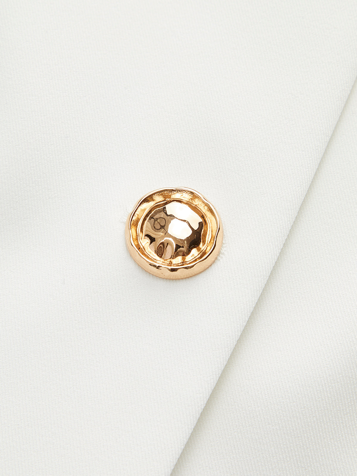 Button Detail Pockets Top With Belt - Calestra