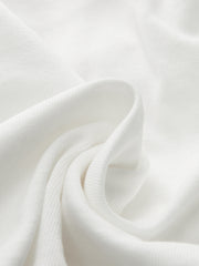 Knot Front V-Neck T-Shirt - Calestra