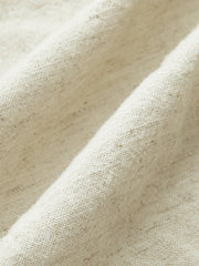 Cotton & Linen Kimono Sleeve Button Top - Calestra