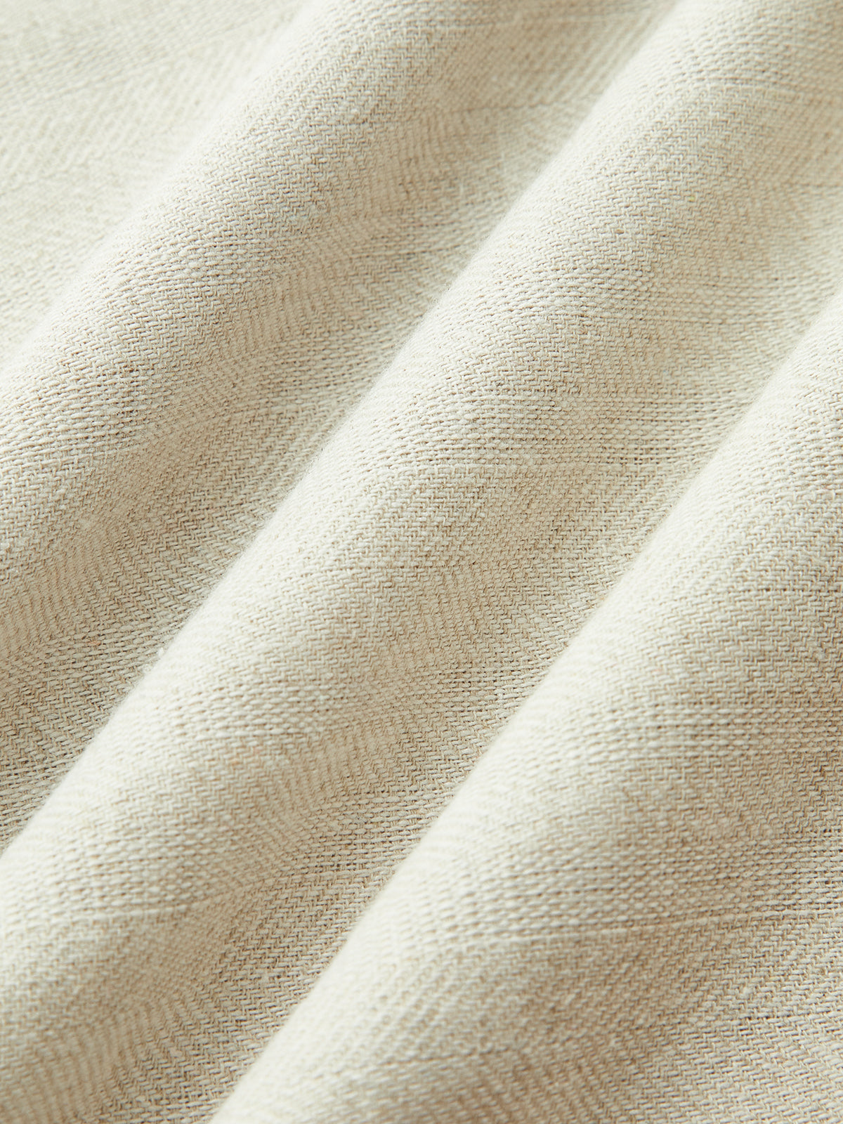 Linen Blend Cropped Blouse with Cross Wrap Detail - Calestra