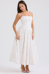 ✦ Elara Blossom Midi Dress