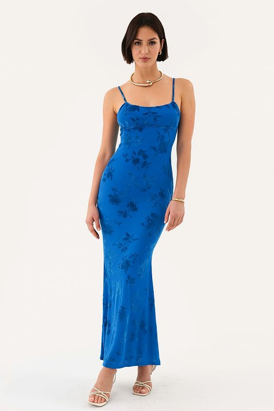 ✦ Celeste Velvet Burnout Maxi Dress