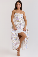 ✦ Elara Blossom Midi Dress