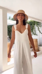 ✦ Calestra™ | Solstice Linen Maxi Dress