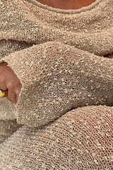 ✦ Aurelia Off-Shoulder Knit Dress