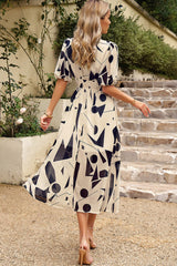 Ruby - Flattering Floral Midi Dress