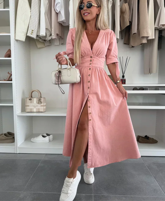 Ivanka - Stunning Denim Dress