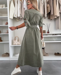 Ivanka - Stunning Denim Dress