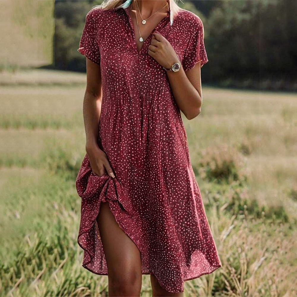 Ellie | Flowy Midi Dress (Almost sold out) - Calestra