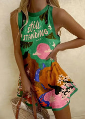 Bhea | Fun Flirty Summer Dress - Calestra