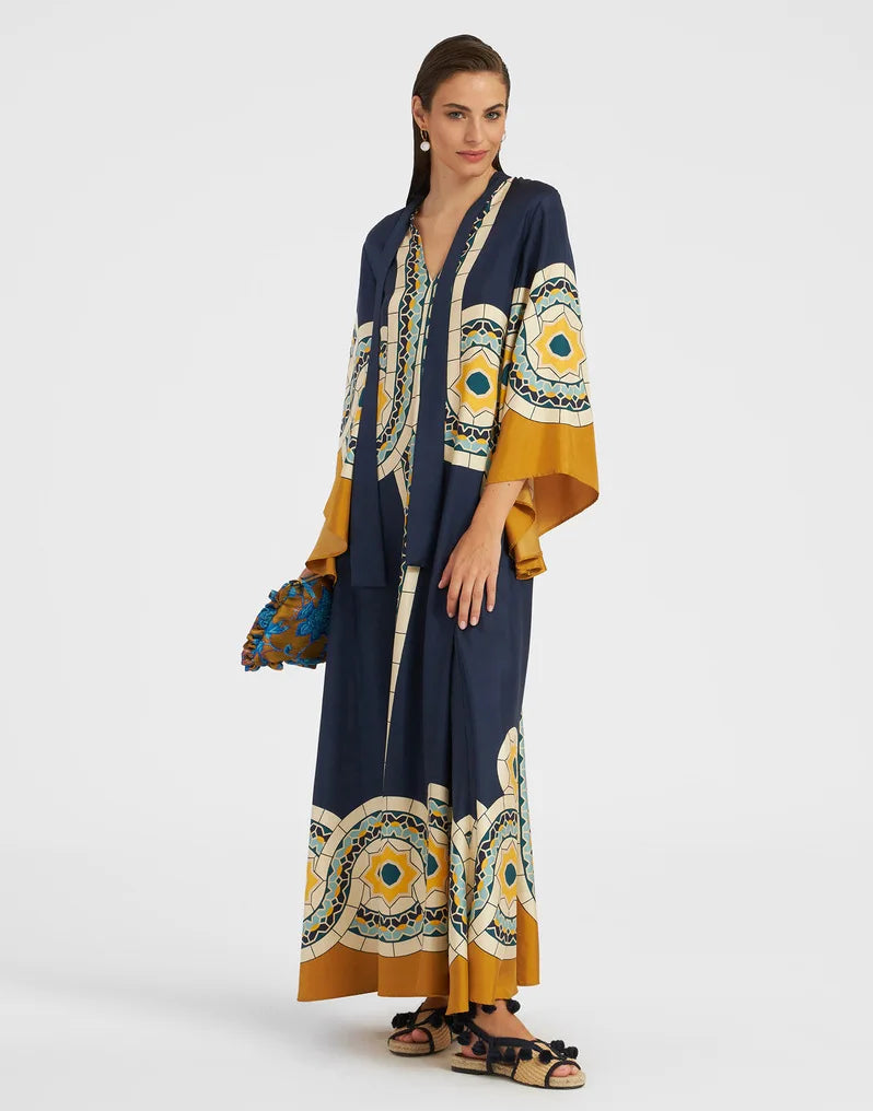 TradeTrends™ | Alluring Floral Maxi Dress - Calestra
