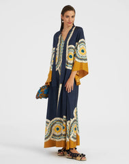 TradeTrends™ | Alluring Floral Maxi Dress - Calestra
