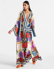 TradeTrends™ | Charming Floral Maxi Dress - Calestra