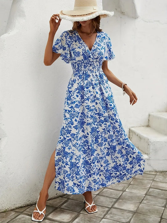 Denisse - Summer Maxi Dress - Calestra