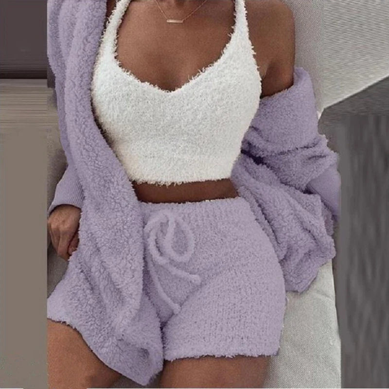 Lana™ Cozy Knit Set (3 delen) - Calestra