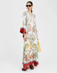 TradeTrends™ | Delightful Floral Maxi Dress - Calestra