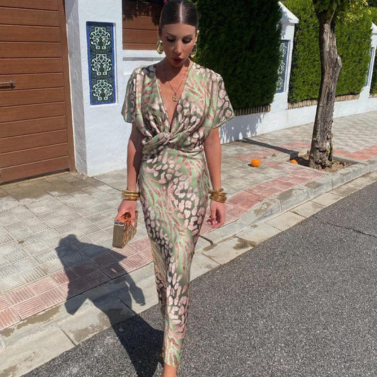 Ariella | Sophisticated Silk Dress - Calestra