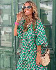 Fleur | Bohemian Maxi Dress - Calestra