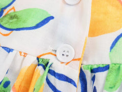 Marseille Lemon Midi Dress - Calestra