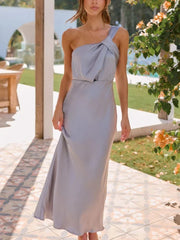 Satin Elegant Dress